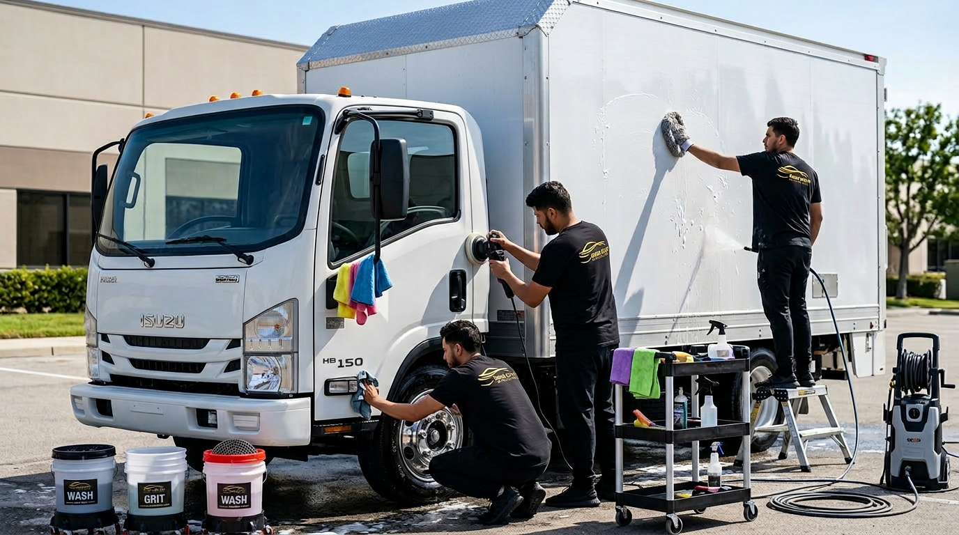 Commercial Van and Fleet Vehicle Detailing